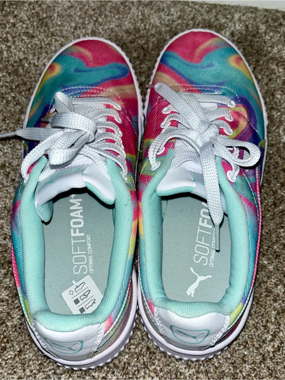Puma colorful swirl platform Sneakers - Picture 2 of 4